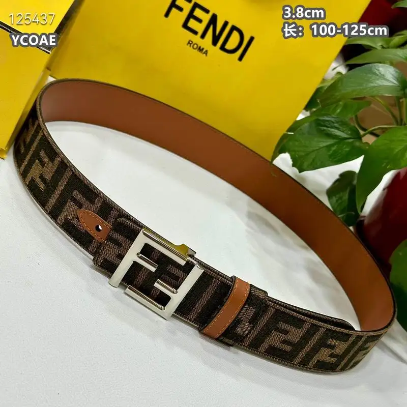 Fendi belt 38mmX100-125cm  8L15